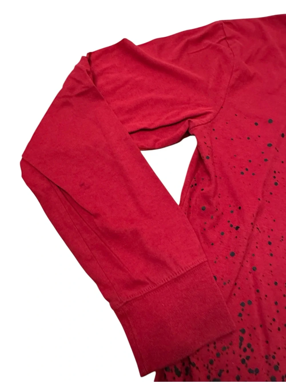 Jordan Red and Black Jumpman Long Sleeve Top with Matching Jogger Pants Size XL